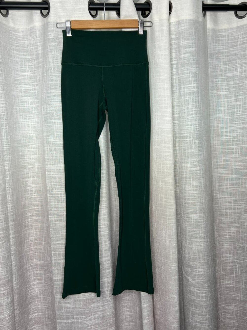 Lululemon Green Flare Leggings